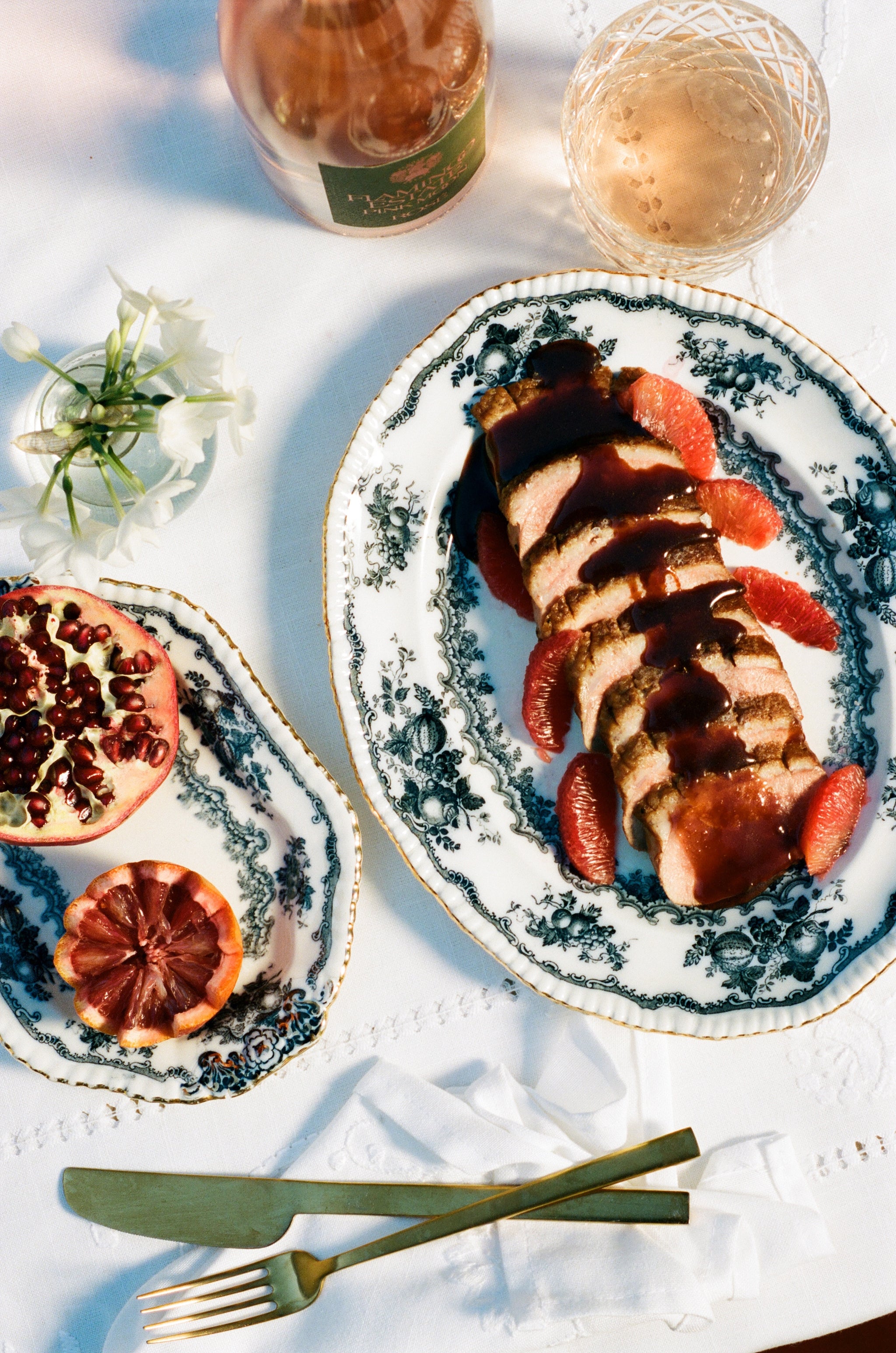 Blood Orange Duck Breast – Flamingo Estate
