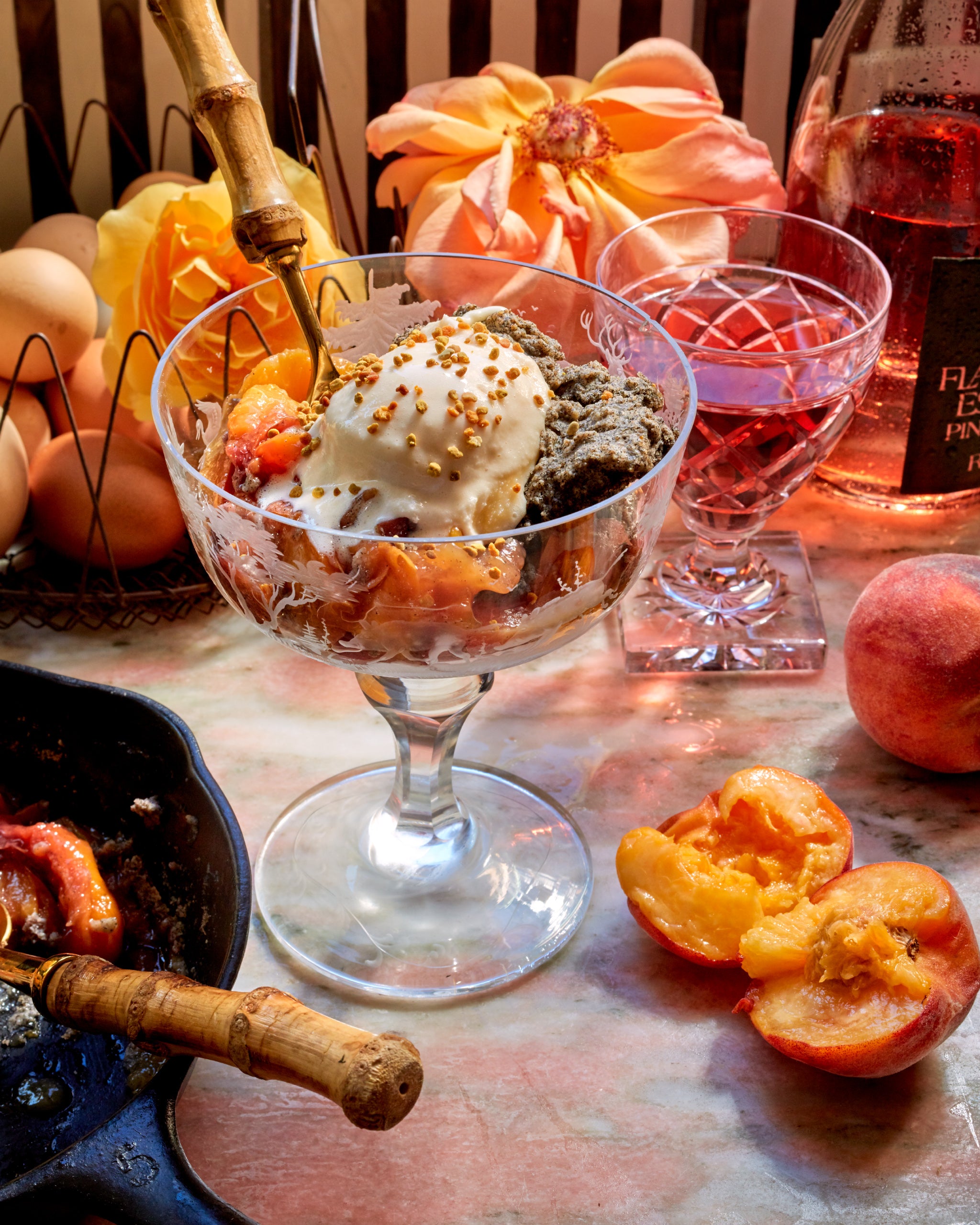 Buckwheat Rose Peach Cobbler – Flamingo Estate