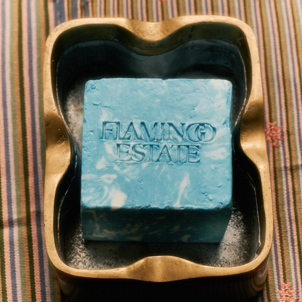 Blue Poppy Alpine Soap Brick
