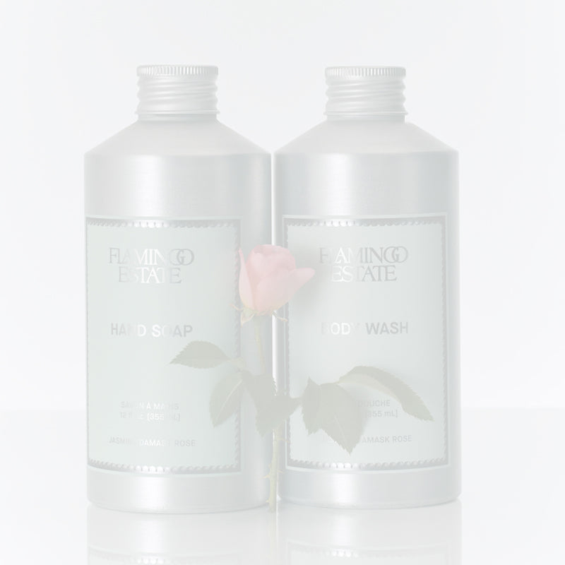 Jasmine Damask Rose Body Wash - Flamingo Estate
