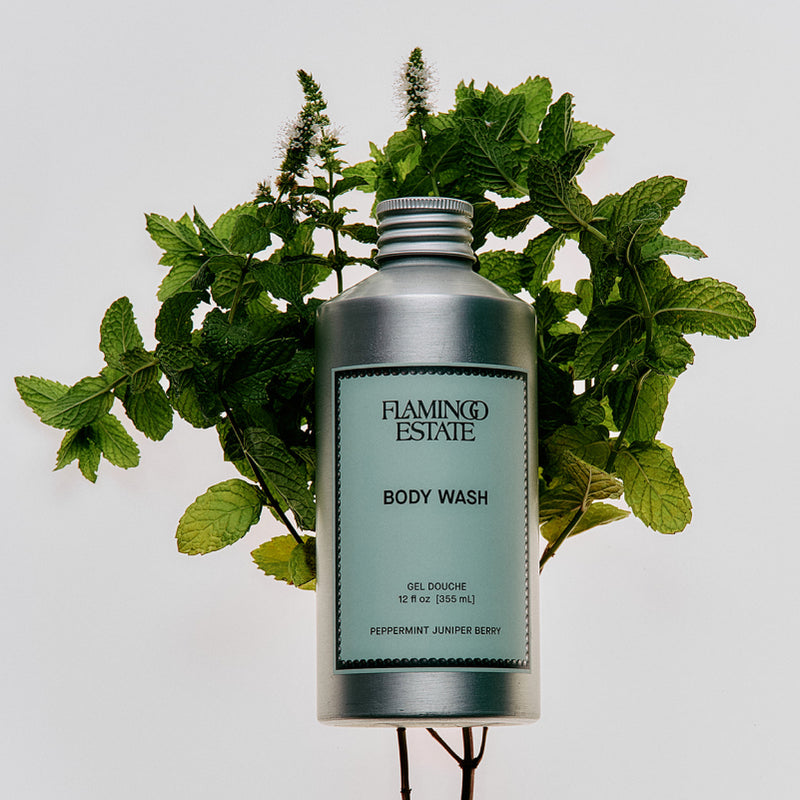 Peppermint & Juniper Berry Body Wash - Flamingo Estate