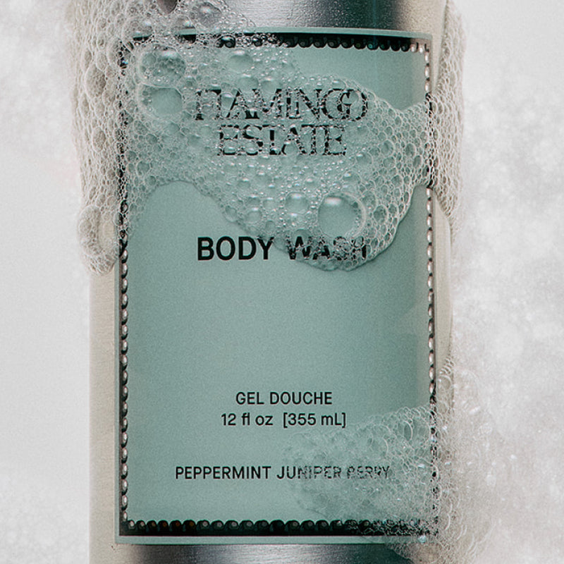 Peppermint & Juniper Berry Body Wash - Flamingo Estate