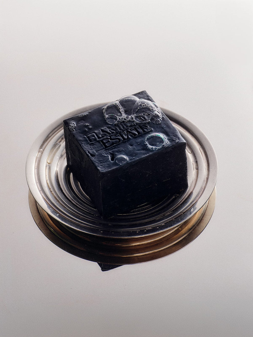 Lavender Activated Charcoal Soap Brick - Flamingo Estate