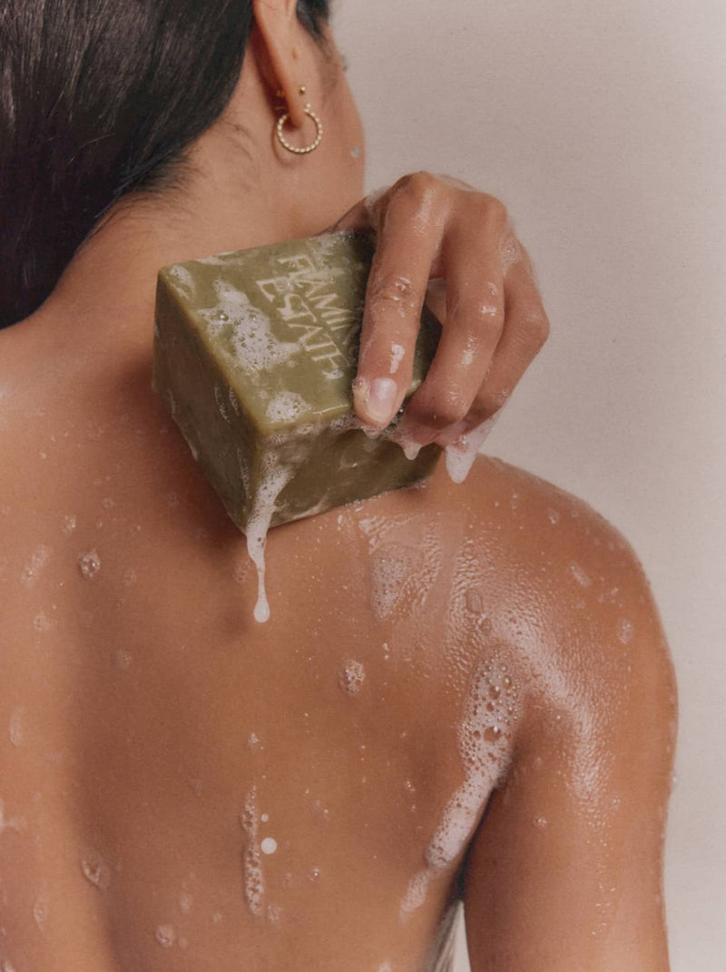 Rosemary Green Leaf Parsley Soap Brick - Flamingo Estate