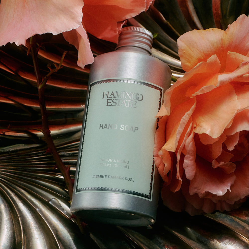 Jasmine Damask Rose Hand Soap - Flamingo Estate