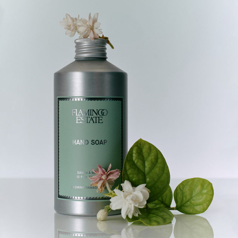 Jasmine Damask Rose Hand Soap - Flamingo Estate