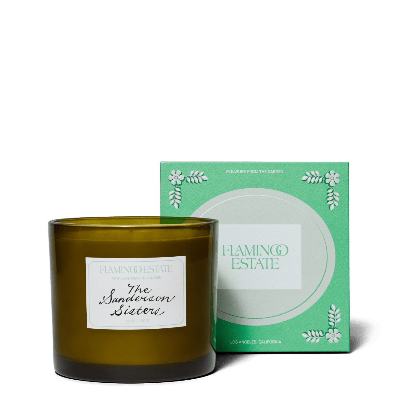 Personalized Night Blooming Jasmine & Damask Rose XL Candle