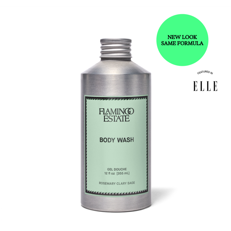 Rosemary Clary Sage Body Wash - Flamingo Estate