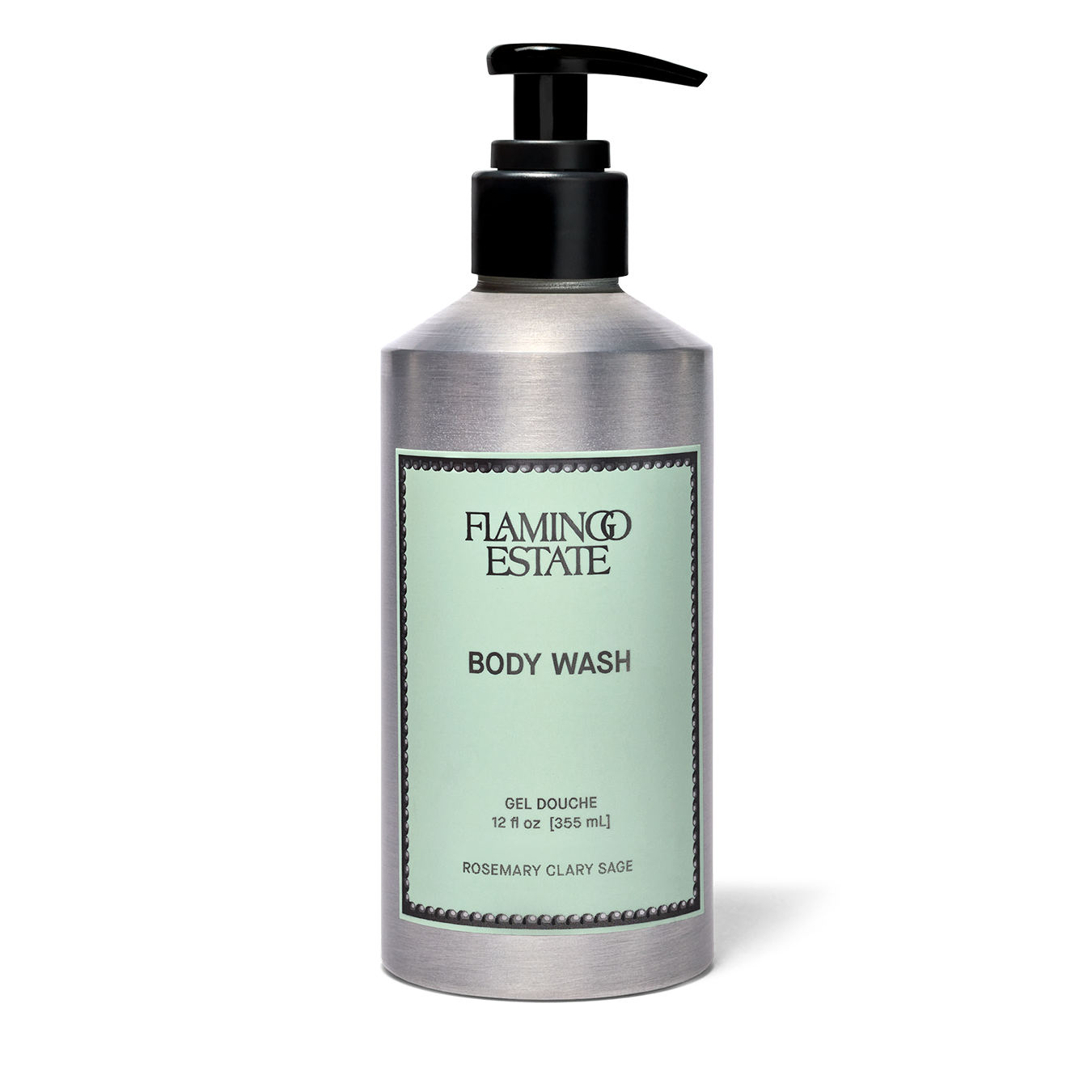 Rosemary Clary Sage Body Wash - Flamingo Estate