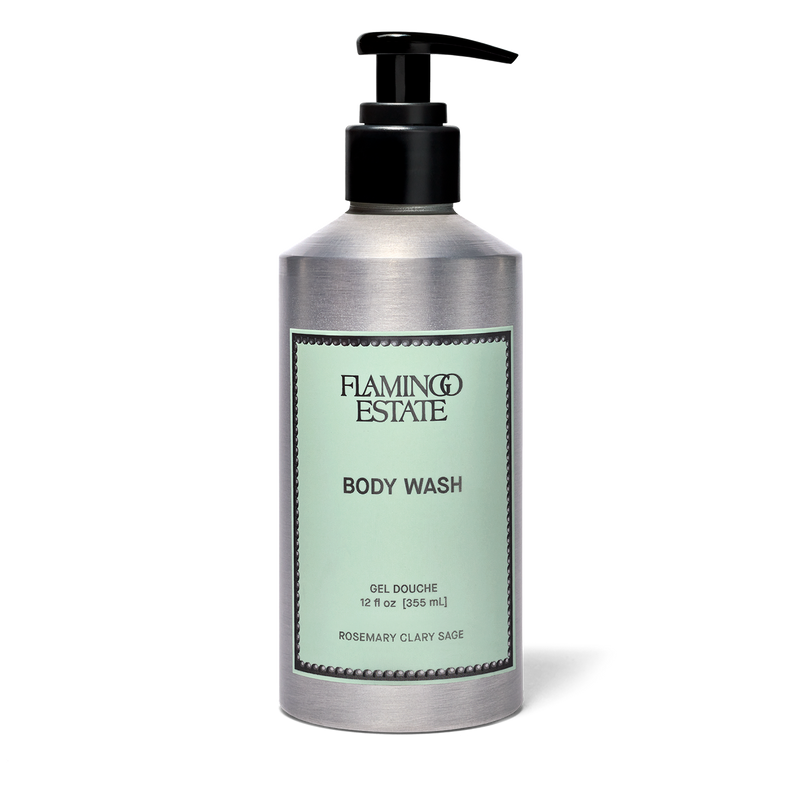 Rosemary Clary Sage Body Wash - Flamingo Estate