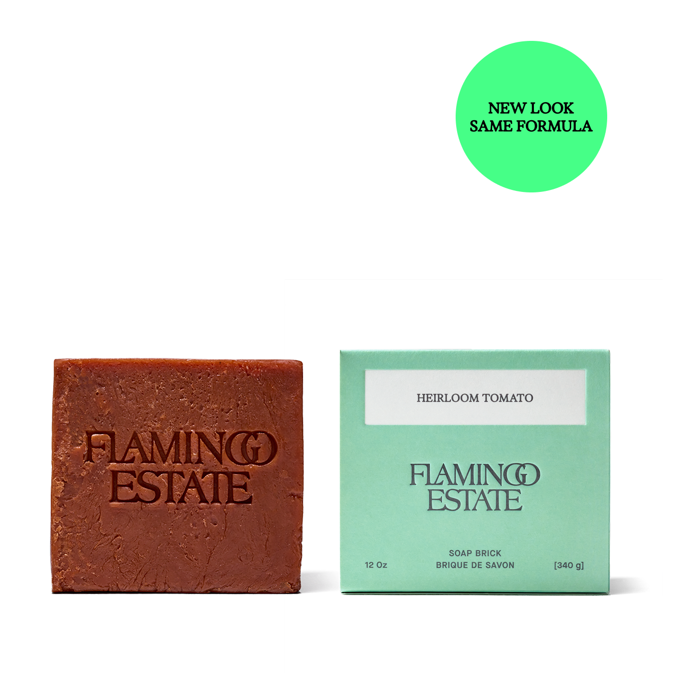 Heirloom Tomato Soap Brick - Flamingo Estate