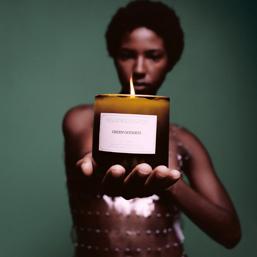 Green Goddess Candle - Flamingo Estate