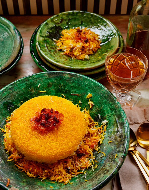 Shirin Polo: Sweet Saffron Rice