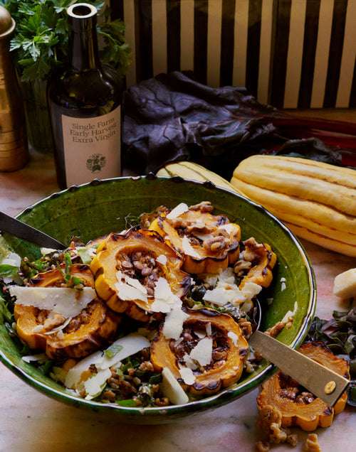 Farro Salad with Oxymel Vinaigrette