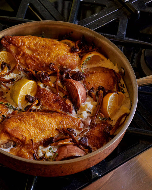 Braised Chicken with Ricotta