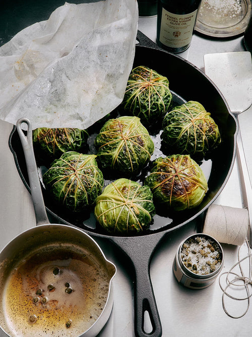 Fennel and Caper Choux Farci