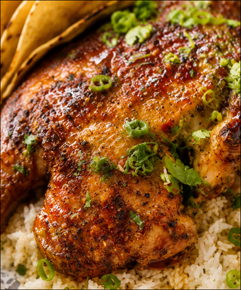 Roasted Chicken and Salsa