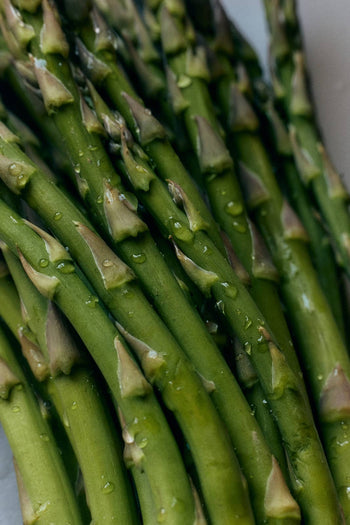 Asparagus, English Pea and Shiso Rice
