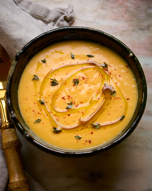 Butternut Squash Soup with a Hint of Coconut