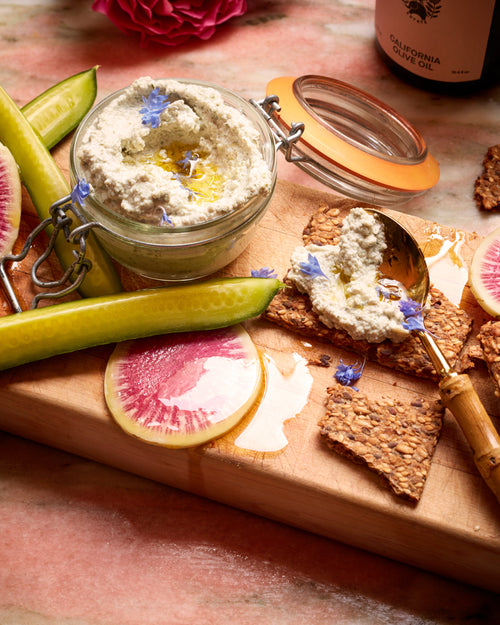 Cultured Seed Cheese with Quinoa Rejuvelac