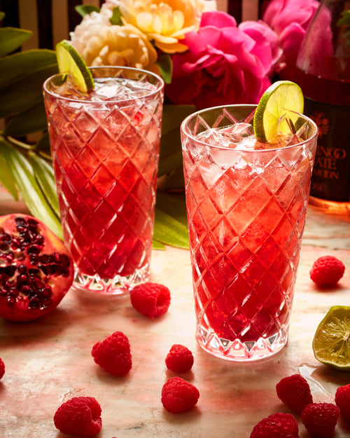 Pomegranate Rosé Berry Cocktail