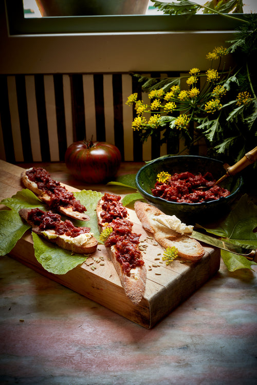 Slow Roasted Spiced Tomato Jam