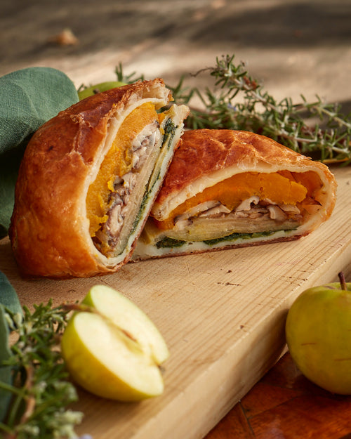 Chanterelle &  Apple Wellington