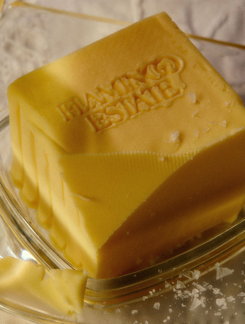 Elegant Thanksgiving Salad with Stepladder Butter, Chicories and Vinegar