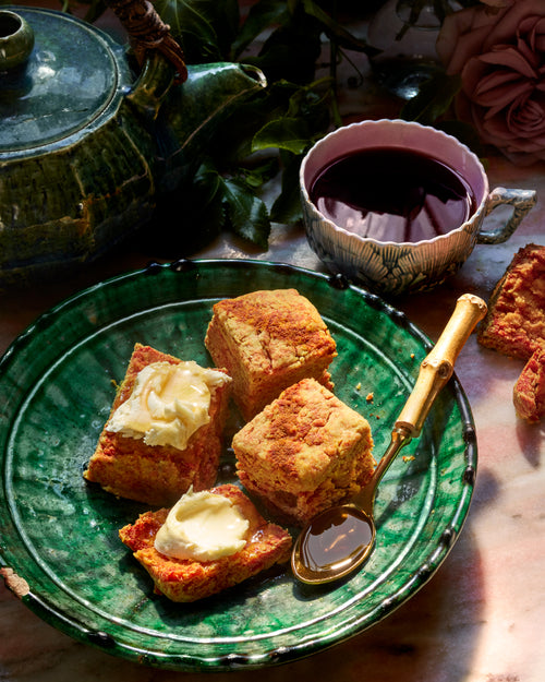 Turmeric & Corn Milk Morning Biscuits