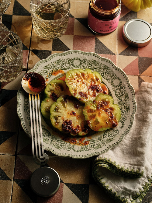 Salsa Macha Chili Crisp Vinaigrette