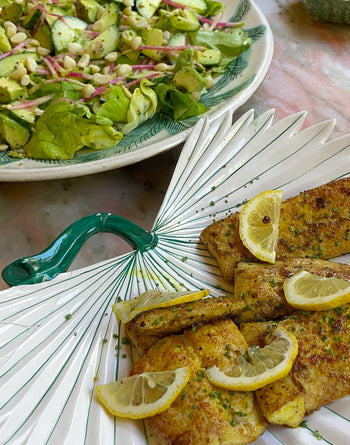 Seared Mahi with Salad & Honey Vinaigrette