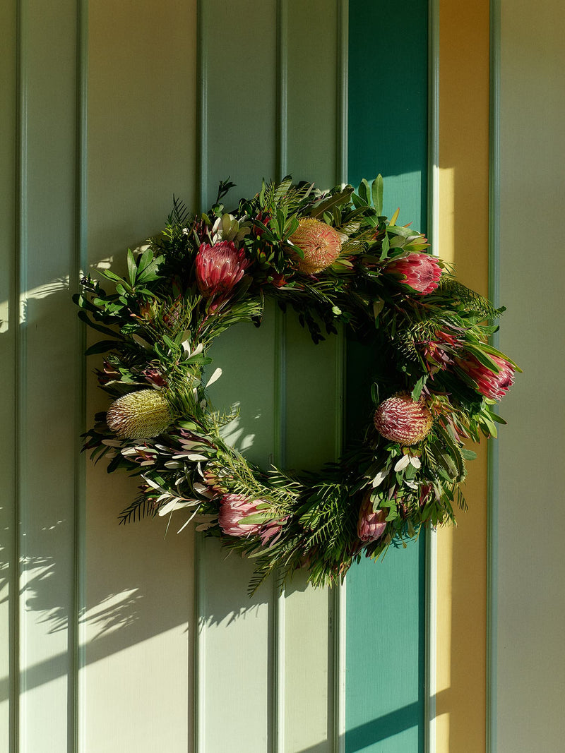 Holiday Wreath - Flamingo Estate