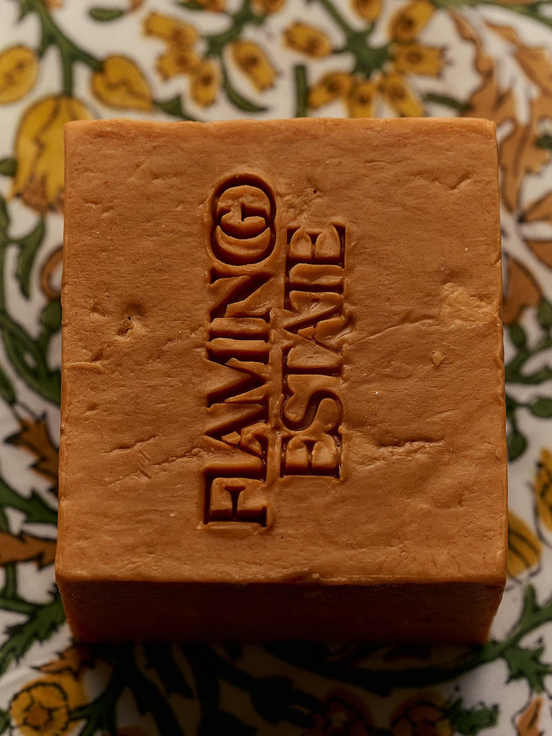 Golden Flower Soap Brick - Flamingo Estate