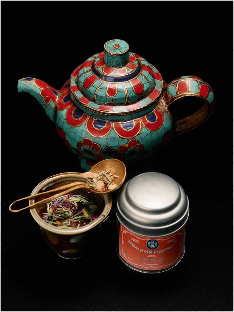 <p>HIMALAYAN FOOTHILLS FLOWER TEA</p>