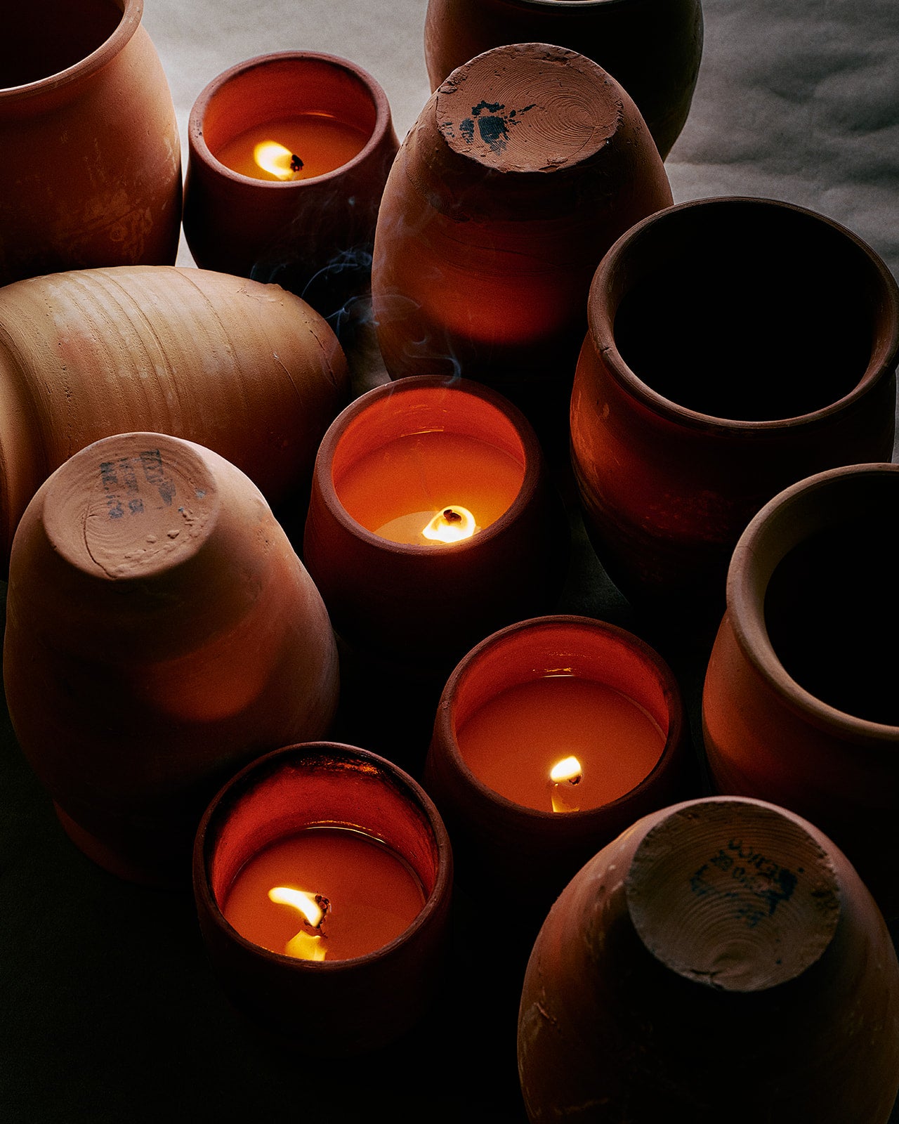 Green Citronella Candle - Flamingo Estate