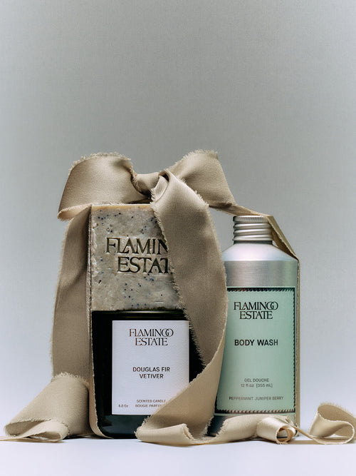 Flamingo Estate Douglas Fir & Peppermint Morning Set