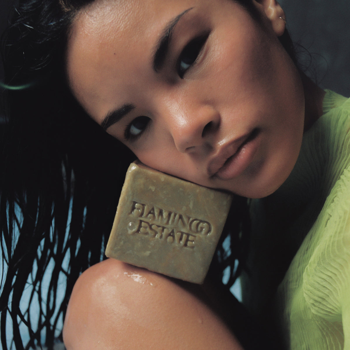 Green Goddess Soap Brick