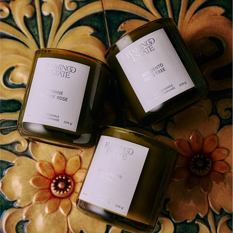 Three Brothers Candle Set - Flamingo Estate