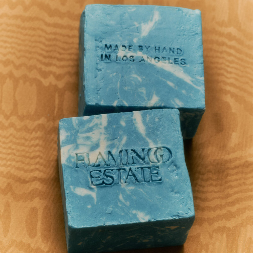 Blue Poppy Alpine Soap Brick