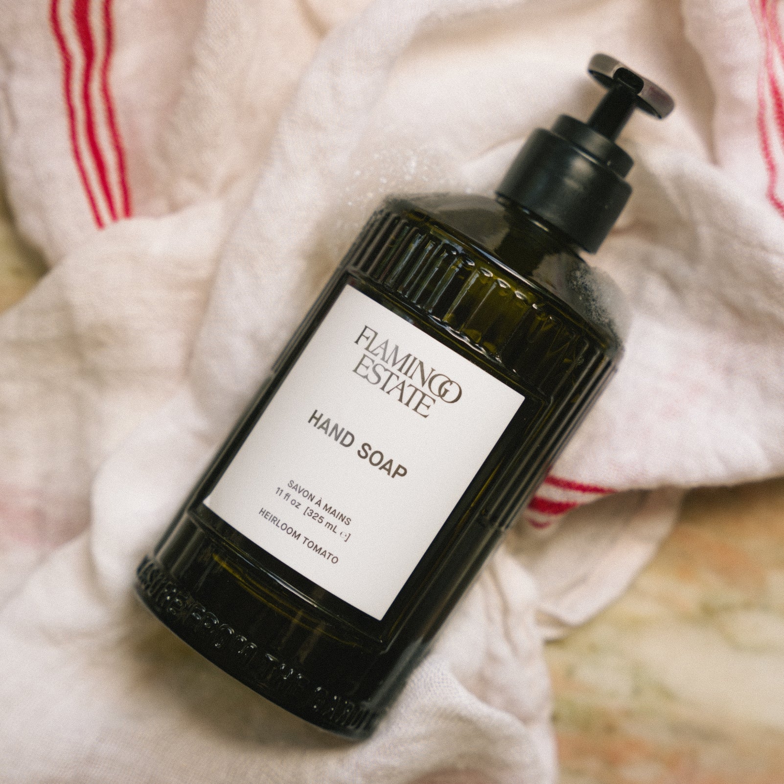 Heirloom Tomato Glass Hand Soap - Flamingo Estate
