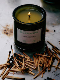 Cactus Cowboy Candle