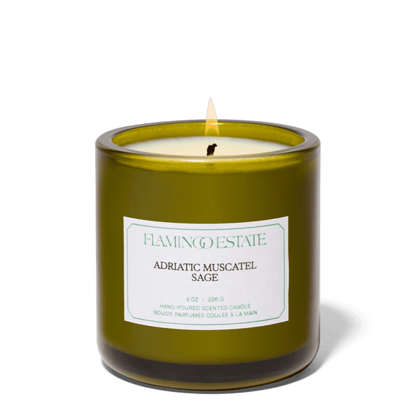 Adriatic Muscatel Sage Candle - Flamingo Estate