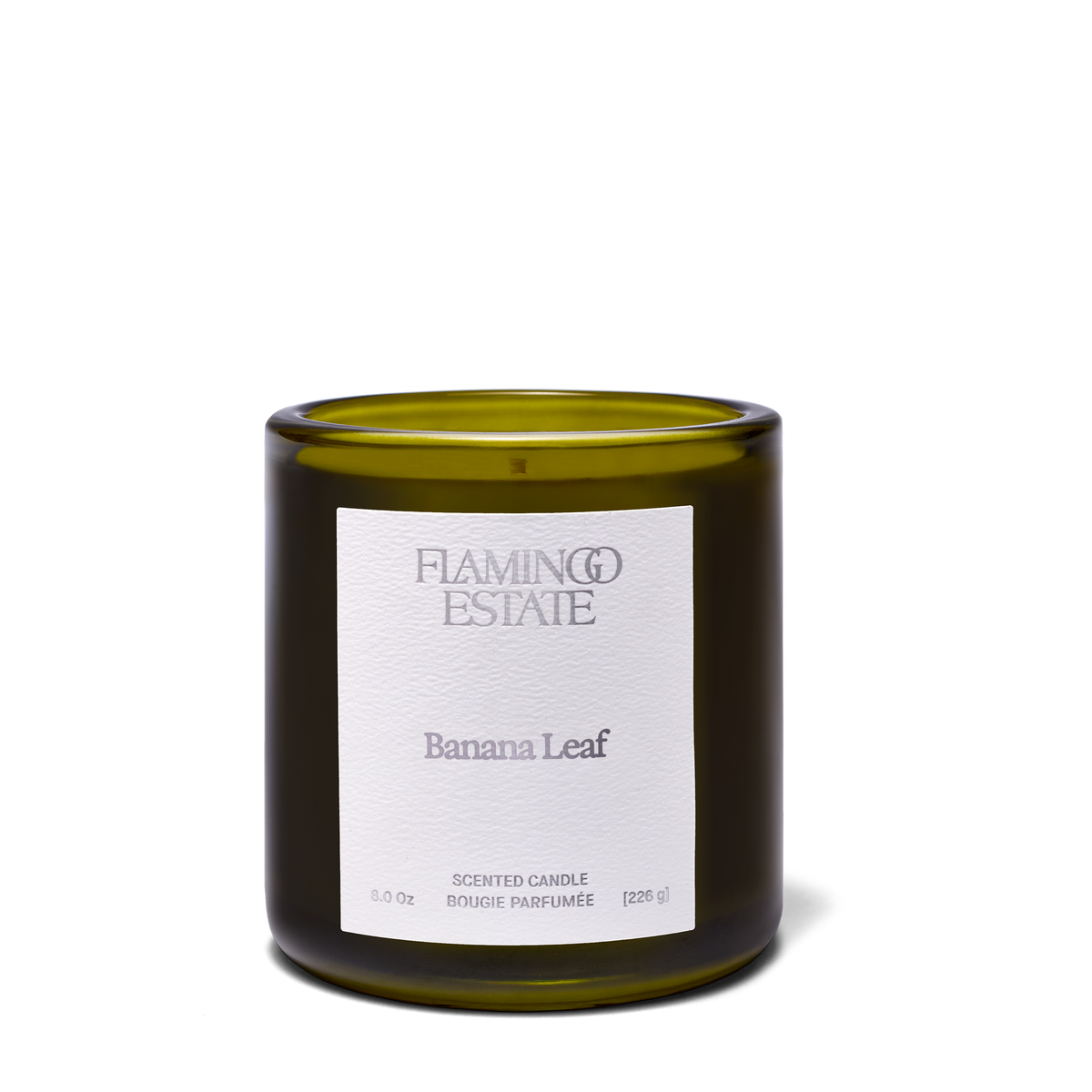 Banana Leaf Candle - Flamingo Estate