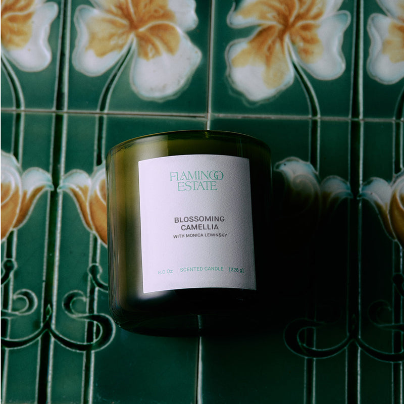 Blossoming Camellia Candle - Flamingo Estate