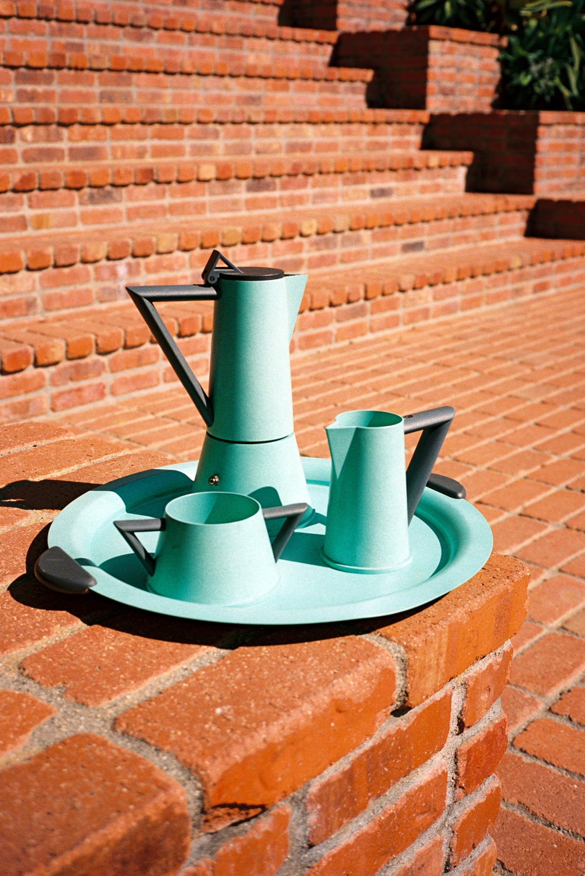 Ettore Sottsass for Lagostina Accademia Coffee Set, 1980s