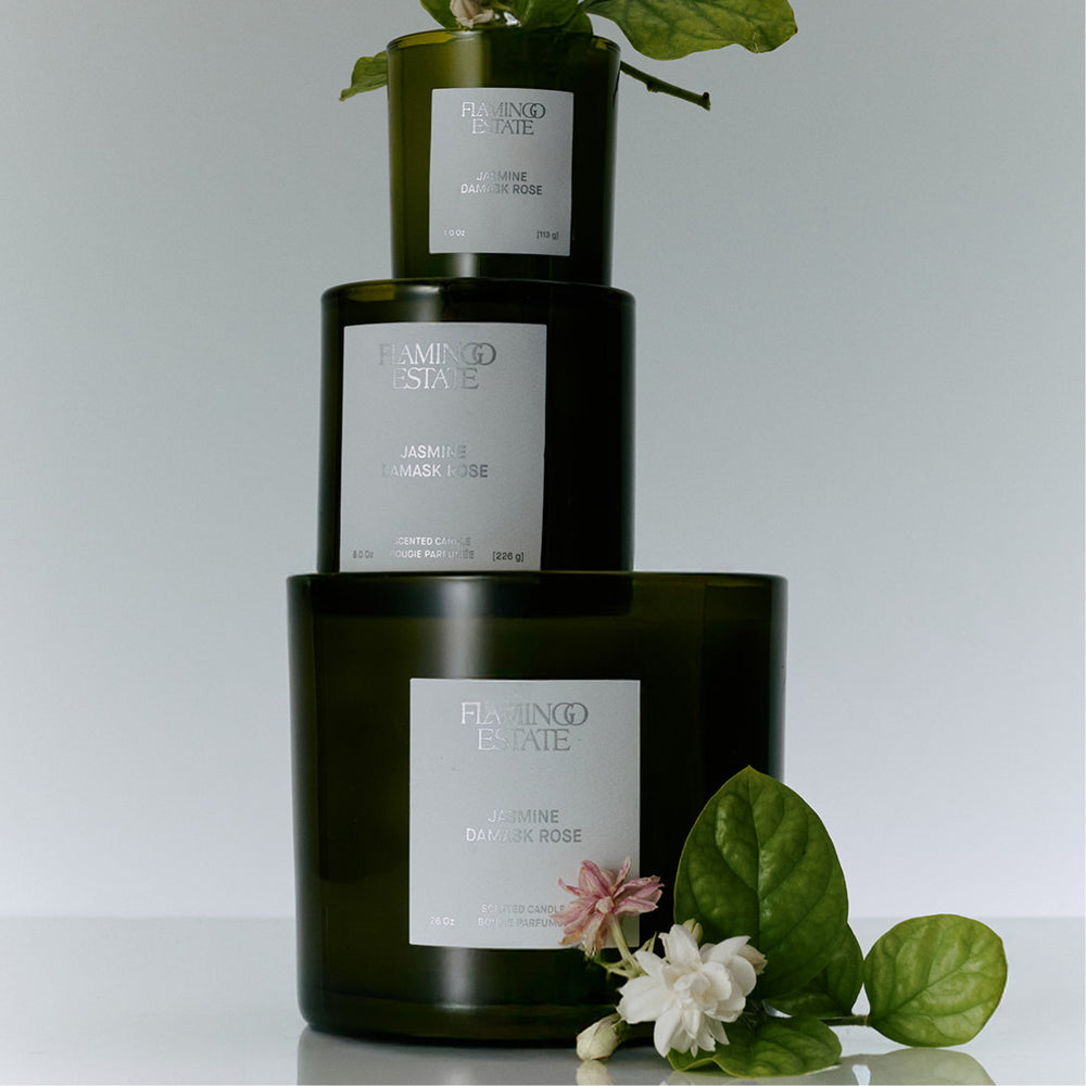 Jasmine Damask Rose Candle
