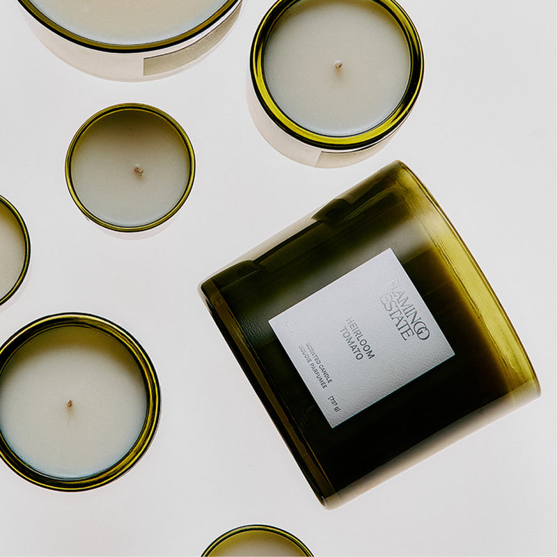 Roma Heirloom Tomato XL Candle - Flamingo Estate