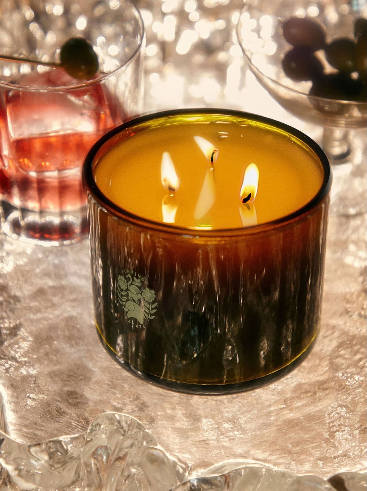 Night Blooming Jasmine & Damask Rose XL Candle – Flamingo Estate