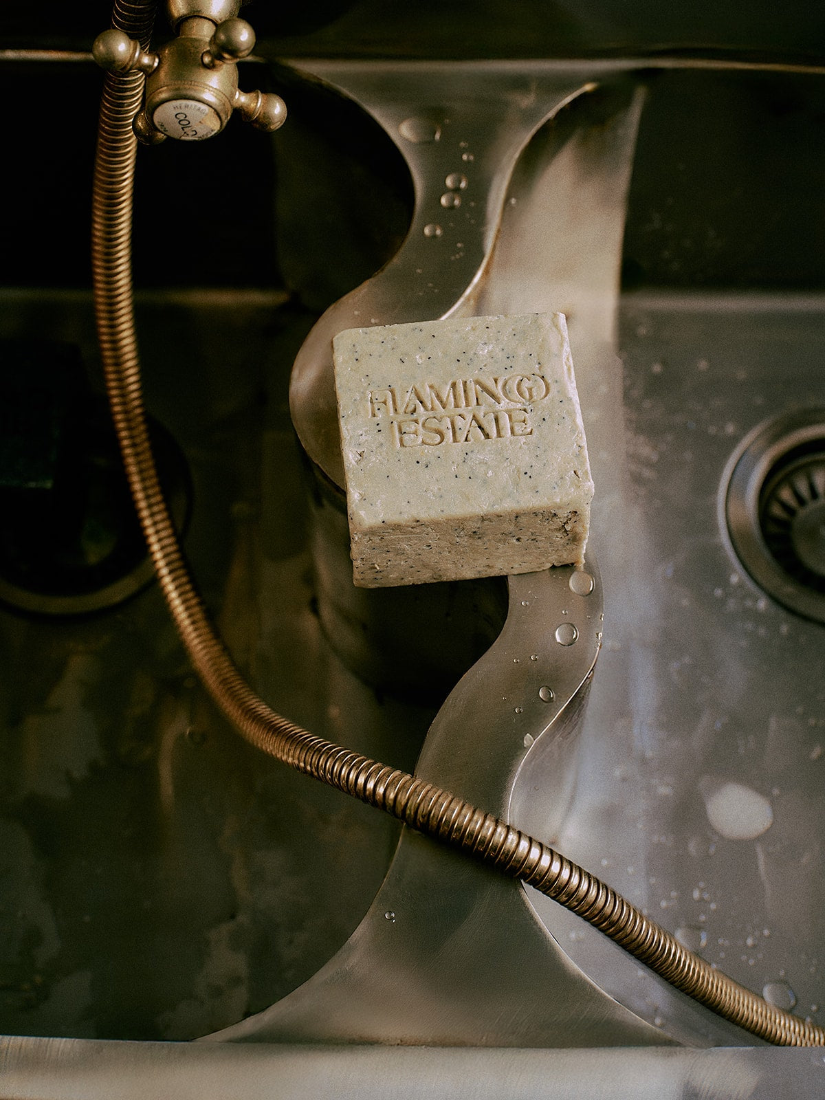 Exfoliating Peppermint Soap Brick - Flamingo Estate