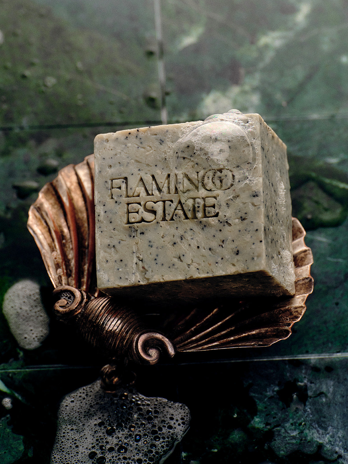 Exfoliating Peppermint Soap Brick - Flamingo Estate